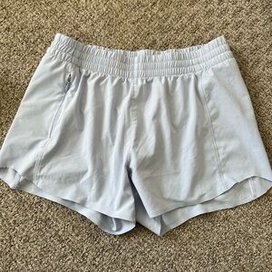 Athleta Girl Heart the Hustle lilac shorts